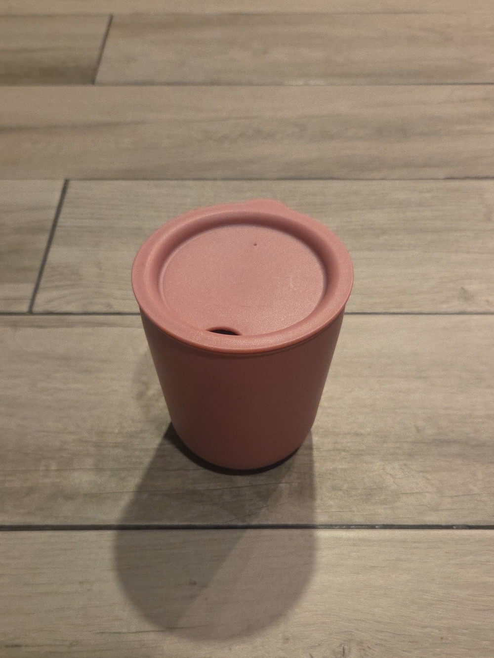 🦔Reusable Pink Travel Cup with Lid